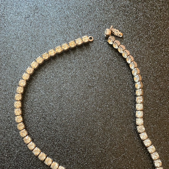 Vintage Sterling ‘Diamond’ Necklace - Picture 7 of 14